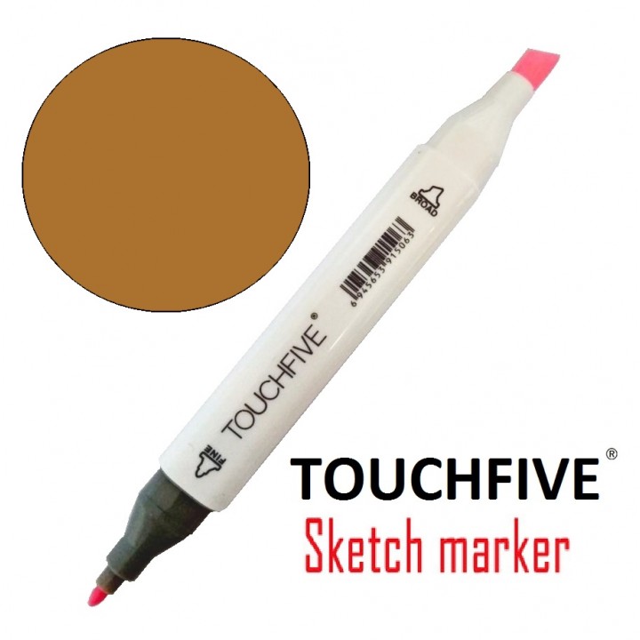 Маркер двусторонній TouchFive (Touch) №104 Brown Grey (Коричнево-сырий)