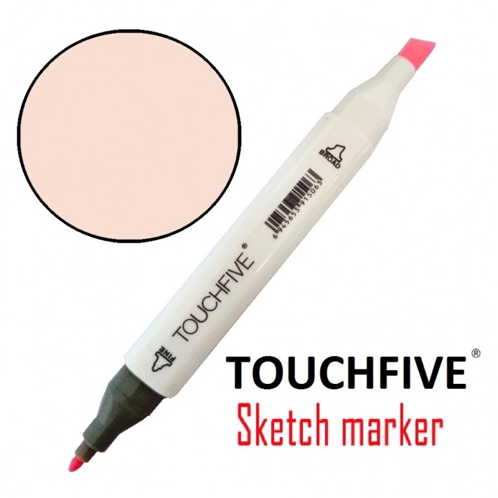 Маркер двусторонній TouchFive (Touch) №135 Pale Cherry Pink (Вишнево-рожевий палений)