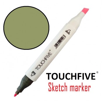 Маркер двусторонній TouchFive (Touch) №175 Lime Green (Лаймовий зелений)