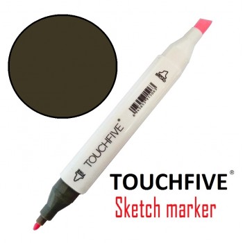 Маркер двусторонній TouchFive (Touch) №42 Bronze Green (Бронзово зелений)