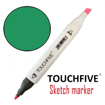 Маркер двусторонній TouchFive (Touch) №46 Vivid Green (Яскравий зелений)