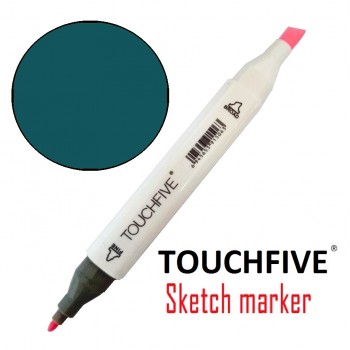 Маркер двусторонній TouchFive (Touch) №50 Forest Green (Зелений ліс)