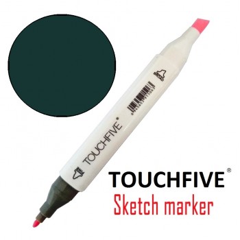 Маркер двусторонній TouchFive (Touch) №52 Deep Green (Зелений насичений)