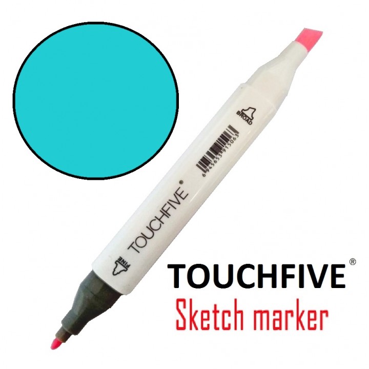 Маркер двусторонній TouchFive (Touch) №65 Lce Dlue (Синій крижаний)