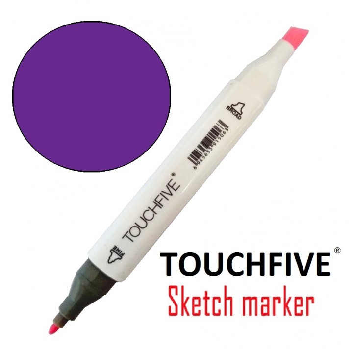 Маркер двусторонній TouchFive (Touch) №82 Light Violet (Світло-фіолетовий)