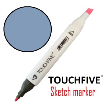 Маркер двусторонній TouchFive (Touch) № BG3 Blue Grey (Синьо-сірий)